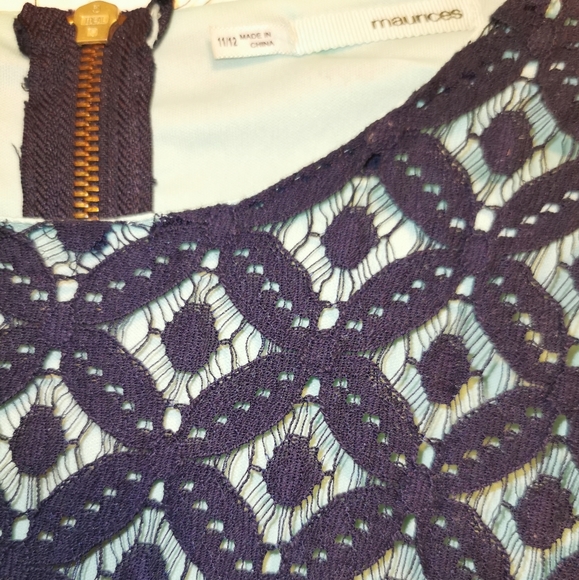 Maurice's Navy Blue knit dress - Picture 2 of 2
